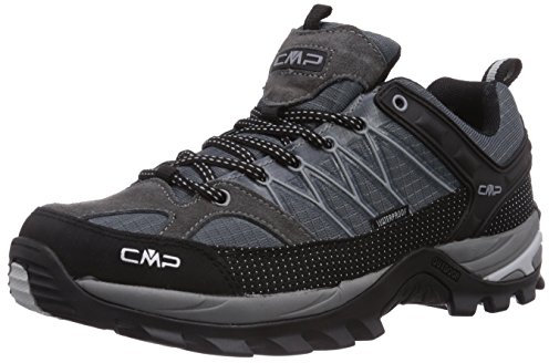 CMP Rigel Low Trekkingschuhe Wp, Trekkingschuhe für Herren, Grau, 44 EU