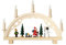 Rudolphs Schatzkiste Schwibbogen Weihnachtsmann bunt mit Beleuchtung Höhe=27cm NEU Lichterbogen Fensterbogen Erzgebirge Seiffen Weihnachten Holz Dekoration