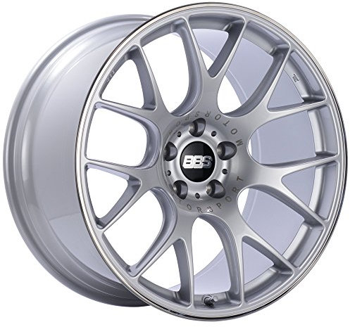 BBS CH-R Silberrad mit Lackierung und polierter Edelstahlfelge (5 x 112 mm, 25 mm Offset)