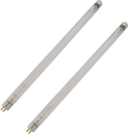 2 X 8W 8 Watt 12 INCH T5 Pond Clarifier Filter UV UVC Bulb Tube LAMP INC Fish Food!
