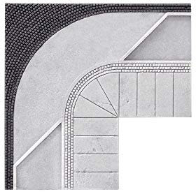 Vollmer 48253 Stone Art Corner Pavement 10.9x10.9x0.2cm