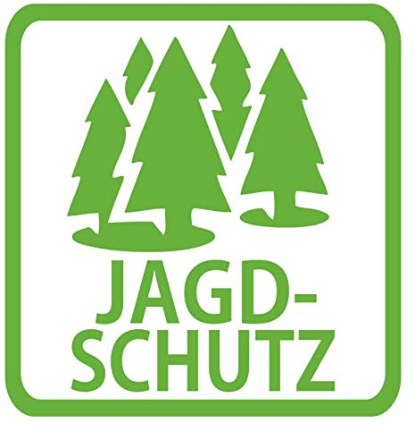 1A Style Sticker Jagdschutz Aufkleber Bäume Forst Zubehör Jäger Set Jagd Messer