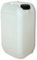 plasteo Bidon – Jerrican 15 L, HDPE Naturel, Ouverture DIN 61 qualité Alimentaire (22096)