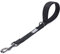 VIVAGLORY Poignée Confortable de Laisse Courte pour Chien, Laisse d’Entraînement et de Marche pour Chiens Moyens et Grands, Noir, 46 cm