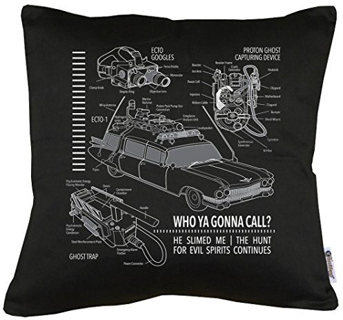 TShirt-People Who ya Gonna Call? Kissen mit Füllung 40x40cm