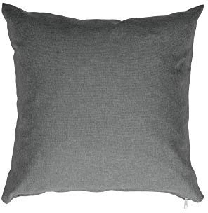 chilly pilley Kleines Kissen Kopfkissen Gartenkissen Outdoor Lounge Dekoratives Dekokissen Garten Kissen Elegante Outdoorkissen (40x40 cm, Grau)