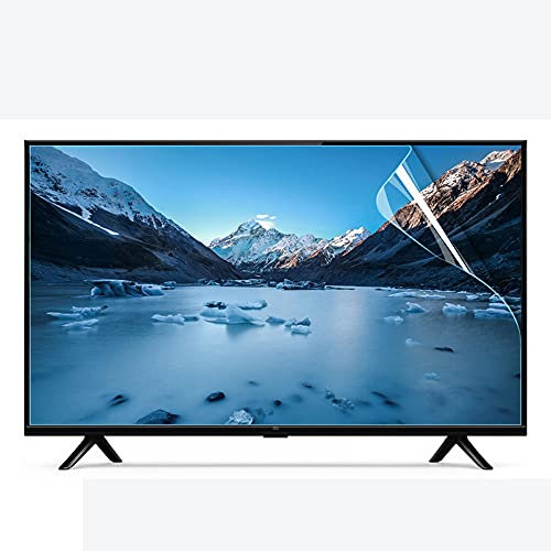 70-75 Inch Anti-Glare TV Screen Protector, Matte Anti-Blye Screen Protector, PET Material Anti-Fingerprint Film/Anti-Reflection for LCD, LED, OLED & QLED 4K HDTV,751645X930mm