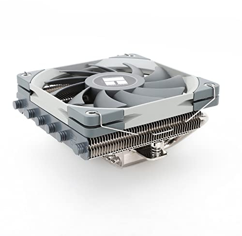 Thermalright AXP120-X67 Enfriador de aire de CPU de perfil bajo con ventilador PWM TL-C12015 de 120mm,6 tubos de calor, 67mm de altura,para AM4/AM5/Intel LGA 1700/1851/1150/1200/2011, enfriador de PC