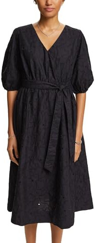 ESPRIT Damen 034ee1e353 Kleid, 001/Black, 38
