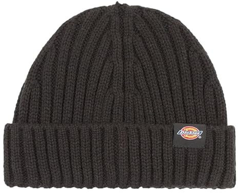 Dickies Herren Mütze Schwarz Winter Horror Halloween Beanie Hut