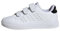 adidas Advantage Base 2.0 Shoes Children, Zapatillas de Tenis, Cloud White/Cloud White/Core Black, 28 EU