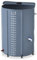 SUBTLETY Regenwassertonne Faltbare Regentonne 380L Wasserspeicher Regenwasserfass PVC Wassertank 100 Gallonen Regenwassertank mit Ablassventil Wasserspeicher zum Sammeln von Regenwasser (Grau, Skala)