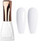White Nail Polish - Milky White Nail Polish - Pure White Nail Varnish - White Nail Varnish Quick Dry - Oil-Based Formula Long Lasting Nail Polish for DIY Nail Art Manicure at Home