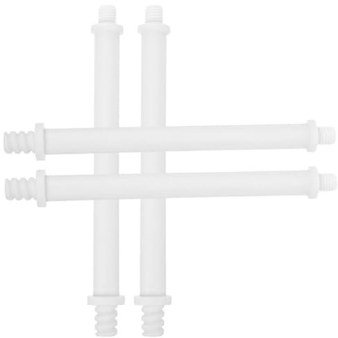 4pcs Manici di Ricambio per Scopino WC Filettato per Scopino per WC Manici per Scopino WC