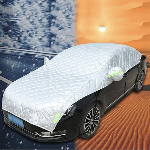 Auto-Hagelschutz-Schutzhülle für Smart Fortwo 450 451 453 Dicke Autoabdeckung,Hageldecke für Auto Outdoor Indoor Sonnensicher Staubdicht wasserdichte UV Schutz