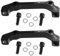Adattatore per Freno a Disco Bici, F180/R160 Adattatore per Montaggio Pinza Freno a Disco Adattatore per Freno a Disco in Lega di Alluminio Supporto per Telaio Forcella Anteriore Posteriore (2 PCS)