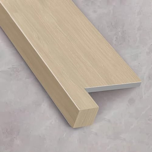 Alfeizar Ventana Protector de Alféizar de Ventana Interior para Encimera de Azulejos, Extensor de Alféizar de Madera Original, Panel Acrílico Compuesto, Placa de Repuesto Impermeable para Alféizar(Sty
