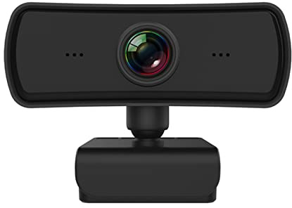 SHENGXINA Webcam 2K 2040 * 1080P Webcam HD Ordinateur Pc Webcamera avec caméras rotatives à Microphone for la conférence de Classe vidéo en Direct Pc Joueur