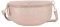 Sac Banane Femme Cuir Irisé - Sac Bandoulière Porté Épaule Croisé Ou Devant Portrine - Festivals Voyage Compact Polyvalent - Or Rose