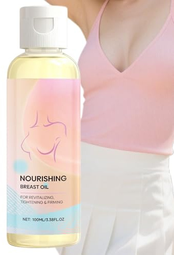 Massageöl 100ml Nährender Und Pflegender Roller | Duftendes Körperöl für Massage Für nährende entspannende und gesundheitliche Pflege der Brust für Frauen täglich verwendbar