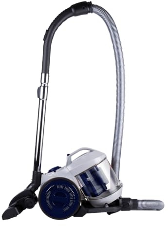 Dirt Devil Staubsauger ohne Beutel DD2503 – Staubsauger 800W HEPA 12 Filter – mit Kombibürste, Fugendüse und Möbelaufsatz – Staubsammelbehälter 2,2 l, Ot Weiß
