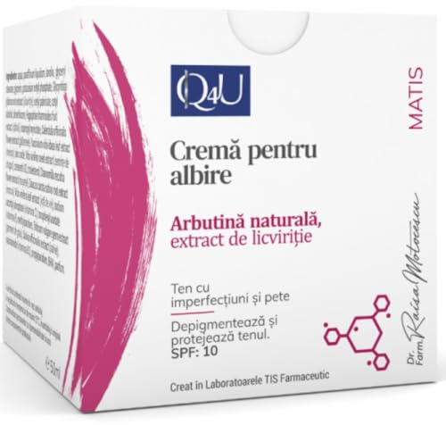 TIS Crema Schiarente ad effetto Sbiancante 50ml - Crema Viso Anti-Macchie - Efficace Sulle Macchie di Età, Macchie Scure, Marroni, Previene Nuove Macchie, previene l'Invecchiamento, Whitening Cream