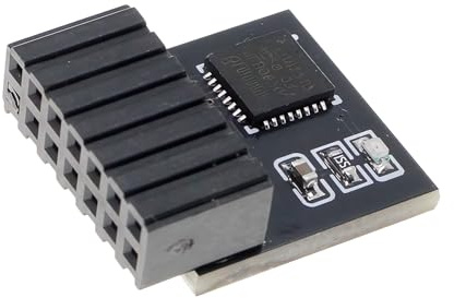 Xjdzineq TPM 2.0 Module de cryptage de sécurité 14 broches Interface SPI pour une protection sécurisée des données sur le module de chiffrement des cartes mères