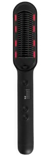 CREATE/ION LED STYLER/Cepillo alisador iónico con tratamiento LED negro/Tecnología anti-frizz, protección anti-quemaduras, apagado automático de seguridad,35W