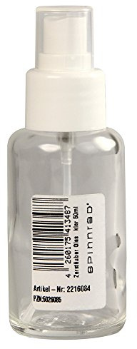 Zerstäuber Glas 50 ml Weiß