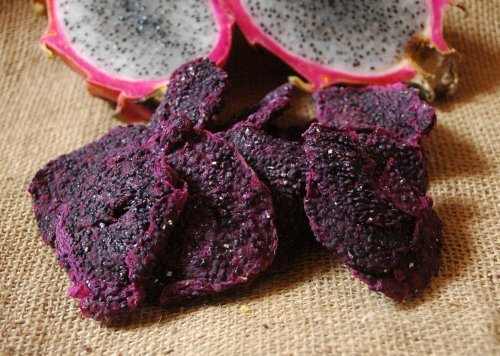 Naturix24 – Drachenfrucht, Drachenfruchtscheiben getrocknet – 1 Kg Beutel