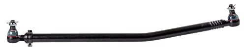 febi bilstein 39807 Drag Link with castle nuts and cotter pins, from steering gear to 1st front axle, pack of one