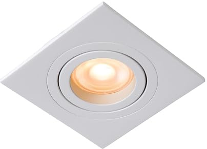 LUCIDE TUBE - Einbaustrahler - 1xGU10 - Weiß