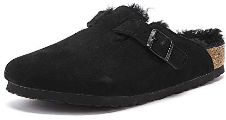 Birkenstock Unisex Kinder Boston Lammfell Clogs