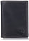 Timberland Hommes Cuir Noir en Pliable Portefeuille D01388/08