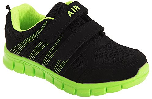 Dek Childrens/Kids Air Sprint Touch Fastening Lightweight Jogger Trainers