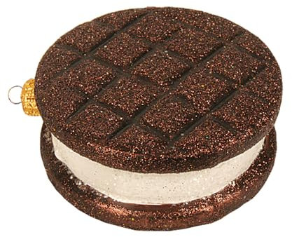PPH 'IMP' Christbaumschmuck Figuren Essen Christbaumschmuck (Sandwich EIS 6cm) Figuren Essen Christbaumkugeln Weihnachtskugeln Weihnachts-Baumschmuck Baumkugeln Deko