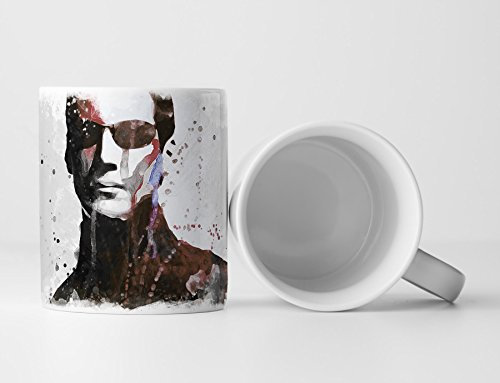 Matrix Tasse als Geschenk, Design Sinus Art