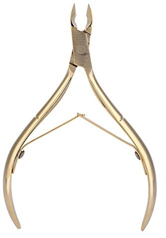 Sonew Nagelzange Eckenzange, Edelstahl Häutchen Quetschwalze Nagelzange Clipper mit Double Springs Griff Sharp Cuticles Pusher Remover Schere Fußnagelzange