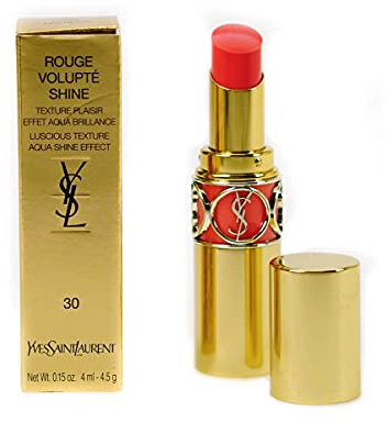 Rouge Volupté Shine 30-Coral Ingenious 4.5 Gr
