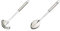 KitchenCraft Professional Stainless Steel Soup Ladle, 33 cm (13) & Professional Stainless Steel Cooking Spoon, 35 cm (14)