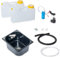 Wasseranlage Imbisswagen Verkaufsanhänger Campingküche 230v Bausatz Spüle Dunkel 325x265x150 Integrierten Wasserhahn Barwig Raumsparkanister (ad-ideen)