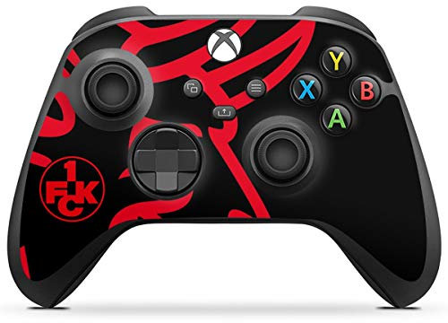 DeinDesign Skin kompatibel mit Microsoft Xbox Series X Controller Folie Sticker 1. FC Kaiserslautern 1. FCK Offizielles Lizenzprodukt