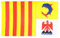AZ FLAG - Flagge Provence-Alpes-Côte d'Azur - 90x60 cm - Provence-Alpes-Côte d'Azur Fahne 100% Polyester mit Messing-Ösen - UV-beständig - Vives Farben - 50g