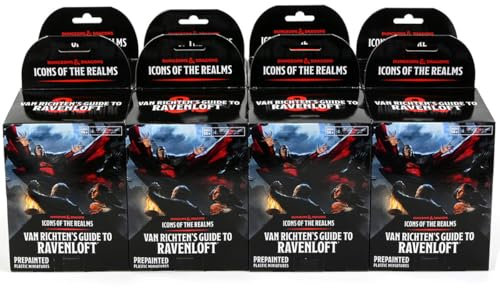 Rubie's D&D Icons of the Realms: Van Richten's handbuch to Ravenloft (Set 21) 8 ct. Booster Brick | DnD Miniaturen Halloween