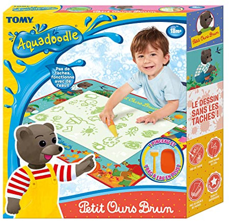 AquaDoodle Petit Our Brun, Tapis De Dessin Ã€ Eau, Coloriage Géant E73425 Multicolore