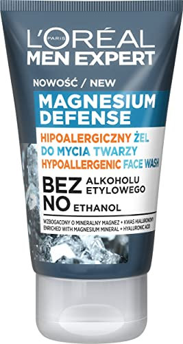 L'Oréal Paris Men Expert Magnesium Defense Hypoallergenes Gesichtsreinigungsgel 100ml