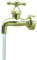 Grifo para decoración de fuente de agua que fluye invisible, para decoración del hogar, jardín, patio