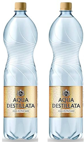 Distilled Water 3.0 Litres Premium Quality Pack 2x1,5 L Ultra Pure Steam Distilled Water