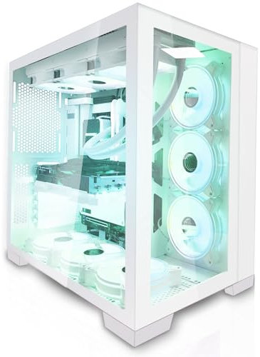 SYSTEMTREFF High-End Gaming PC AMD Ryzen 7 7800X3D 8x5GHz | AMD Radeon RX 7900 XT 20GB DX12 | 1TB M.2 NVMe | 32GB DDR5 RAM | WLAN Desktop Computer Rechner für Gamer, Zocker & Streamer