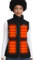 Venustas Women's Recycled Fleece Heated Vest with Battery Pack 7.4V, Lightweight Insulated Heated Fleece Gilet, Heated Body Warmer for Women Winter Outdoor(S)